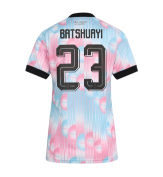 België Michy Batshuayi #23 Uit tenue Dames WK 2026 Korte Mouw Kopen