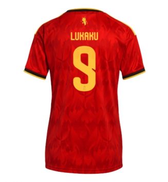 België Romelu Lukaku #9 Thuis tenue Dames WK 2026 Korte Mouw Kopen