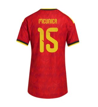 België Thomas Meunier #15 Thuis tenue Dames WK 2026 Korte Mouw Kopen