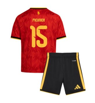 België Thomas Meunier #15 Thuis tenue Kinder WK 2026 Korte Mouw (+ Korte broeken)