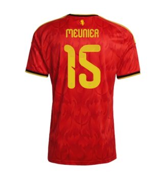 België Thomas Meunier #15 Thuis tenue WK 2026 Korte Mouw België Thomas Meunier #15 Thuis tenue WK 2026 Korte Mouw