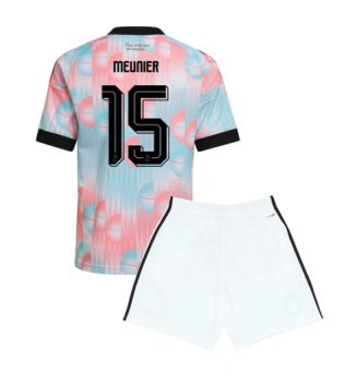België Thomas Meunier #15 Uit tenue Kinder WK 2026 Korte Mouw (+ Korte broeken)