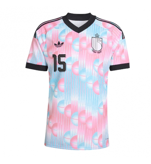België Thomas Meunier #15 Uit tenue WK 2026 Korte Mouw 2 België Thomas Meunier #15 Uit tenue WK 2026 Korte Mouw 2