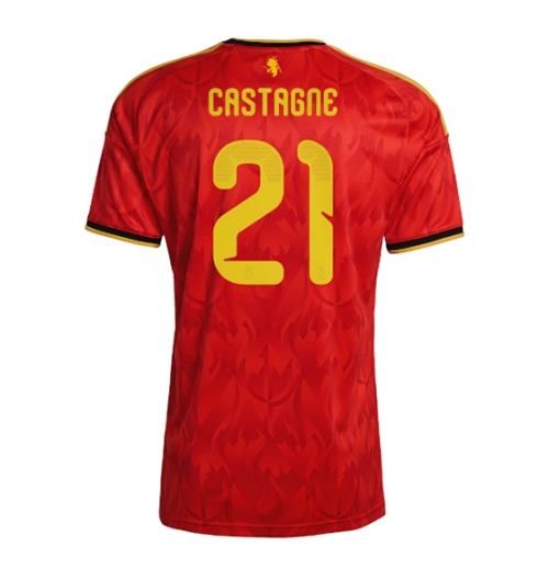 België Timothy Castagne #21 Thuis tenue WK 2026 Korte Mouw België Timothy Castagne #21 Thuis tenue WK 2026 Korte Mouw