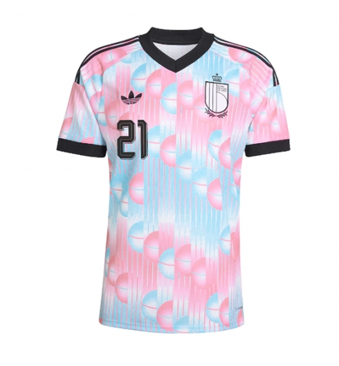 België Timothy Castagne #21 Uit tenue WK 2026 Korte Mouw 2 België Timothy Castagne #21 Uit tenue WK 2026 Korte Mouw 2