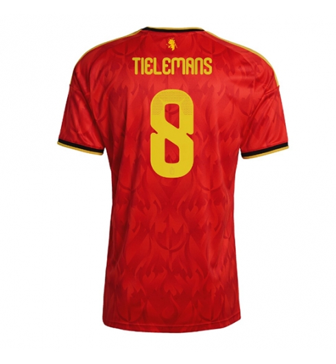 België Youri Tielemans #8 Thuis tenue WK 2026 Korte Mouw België Youri Tielemans #8 Thuis tenue WK 2026 Korte Mouw