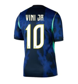 Brazilië Vinicius Junior #10 Uit tenue WK 2026 voetbaltenue met naam Brazilië Vinicius Junior #10 Uit tenue WK 2026 voetbaltenue met naam