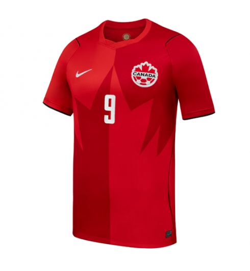 Canada Cyle Larin #9 Thuis tenue WK 2026 voetbaltenue met naam 2 Canada Cyle Larin #9 Thuis tenue WK 2026 voetbaltenue met naam 2