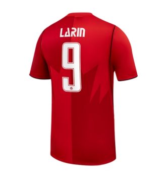 Canada Cyle Larin #9 Thuis tenue WK 2026 voetbaltenue met naam Canada Cyle Larin #9 Thuis tenue WK 2026 voetbaltenue met naam