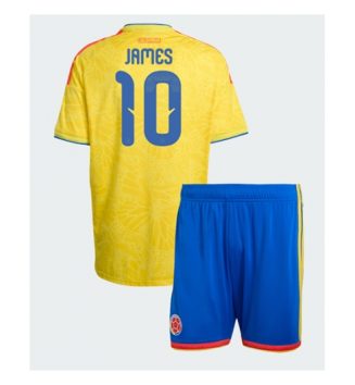 Colombia James Rodriguez #10 Thuis tenue Kinder WK 2026 Korte Mouw (+ Korte broeken)