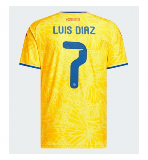 Colombia Luis Diaz #7 Thuis tenue WK 2026 voetbalshirts kopen Colombia Luis Diaz #7 Thuis tenue WK 2026 voetbalshirts kopen