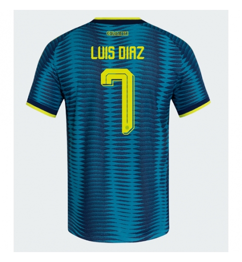 Colombia Luis Diaz #7 Uit tenue WK 2026 voetbalshirts kopen Colombia Luis Diaz #7 Uit tenue WK 2026 voetbalshirts kopen