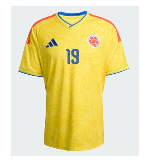 Colombia Rafael Santos Borre #19 Thuis tenue WK 2026 voetbalshirts kopen 2 Colombia Rafael Santos Borre #19 Thuis tenue WK 2026 voetbalshirts kopen 2