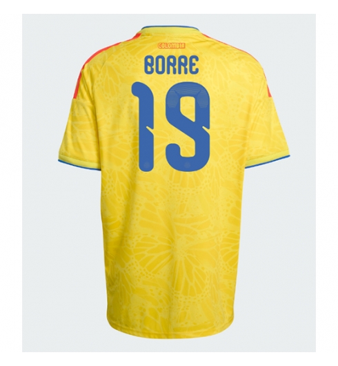 Colombia Rafael Santos Borre #19 Thuis tenue WK 2026 voetbalshirts kopen Colombia Rafael Santos Borre #19 Thuis tenue WK 2026 voetbalshirts kopen