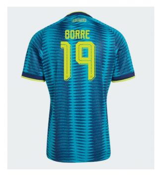 Colombia Rafael Santos Borre #19 Uit tenue WK 2026 voetbalshirts kopen Colombia Rafael Santos Borre #19 Uit tenue WK 2026 voetbalshirts kopen
