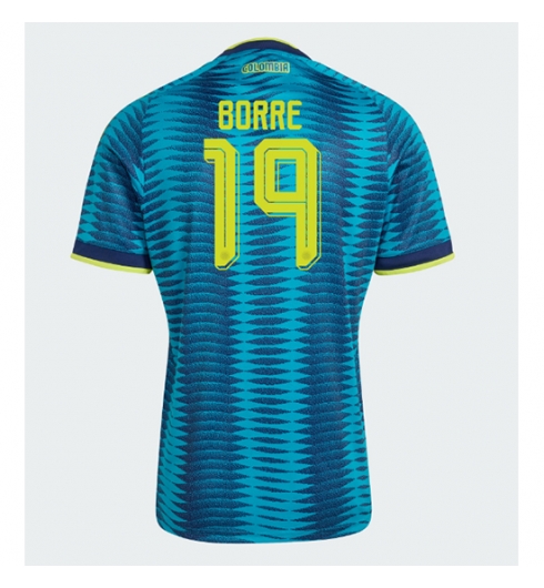 Colombia Rafael Santos Borre #19 Uit tenue WK 2026 voetbalshirts kopen Colombia Rafael Santos Borre #19 Uit tenue WK 2026 voetbalshirts kopen