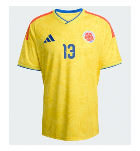 Colombia Yerry Mina #13 Thuis tenue WK 2026 voetbalshirts kopen 2 Colombia Yerry Mina #13 Thuis tenue WK 2026 voetbalshirts kopen 2