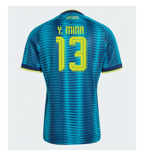 Colombia Yerry Mina #13 Uit tenue WK 2026 voetbalshirts kopen Colombia Yerry Mina #13 Uit tenue WK 2026 voetbalshirts kopen