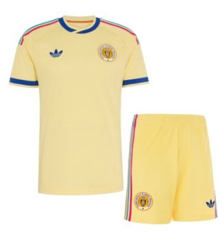 Curaçao Uit tenue Kinder WK 2026 Korte Mouw (+ Korte broeken)
