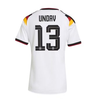 Duitsland Deniz Undav #13 Thuis tenue Dames WK 2026 Korte Mouw Kopen