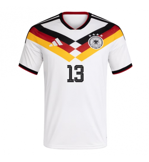 Duitsland Deniz Undav #13 Thuis tenue WK 2026 voetbaltenue met naam 2 Duitsland Deniz Undav #13 Thuis tenue WK 2026 voetbaltenue met naam 2