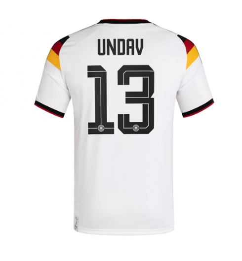 Duitsland Deniz Undav #13 Thuis tenue WK 2026 voetbaltenue met naam Duitsland Deniz Undav #13 Thuis tenue WK 2026 voetbaltenue met naam