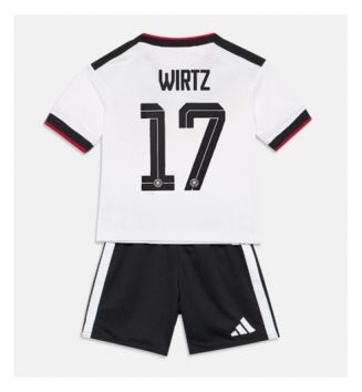 Duitsland Florian Wirtz #17 Thuis tenue Kinder WK 2026 Korte Mouw (+ Korte broeken)
