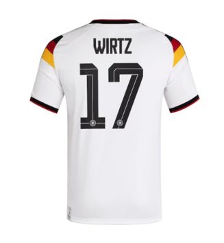 Duitsland Florian Wirtz #17 Thuis tenue WK 2026 voetbaltenue met naam