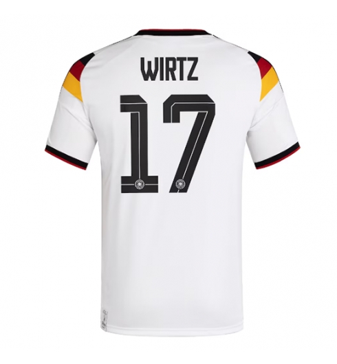 Duitsland Florian Wirtz #17 Thuis tenue WK 2026 voetbaltenue met naam Duitsland Florian Wirtz #17 Thuis tenue WK 2026 voetbaltenue met naam