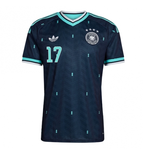 Duitsland Florian Wirtz #17 Uit tenue WK 2026 voetbaltenue met naam 2 Duitsland Florian Wirtz #17 Uit tenue WK 2026 voetbaltenue met naam 2