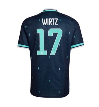 Duitsland Florian Wirtz #17 Uit tenue WK 2026 voetbaltenue met naam Duitsland Florian Wirtz #17 Uit tenue WK 2026 voetbaltenue met naam