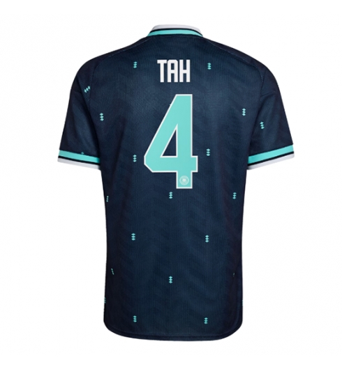 Duitsland Jonathan Tah #4 Uit tenue WK 2026 voetbaltenue met naam Duitsland Jonathan Tah #4 Uit tenue WK 2026 voetbaltenue met naam