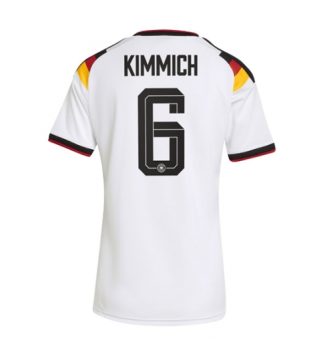 Duitsland Joshua Kimmich #6 Thuis tenue Dames WK 2026 Korte Mouw Kopen