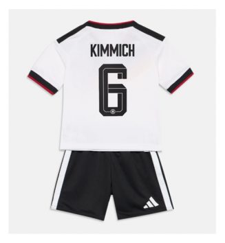 Duitsland Joshua Kimmich #6 Thuis tenue Kinder WK 2026 Korte Mouw (+ Korte broeken)