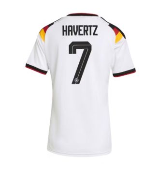 Duitsland Kai Havertz #7 Thuis tenue Dames WK 2026 Korte Mouw Kopen