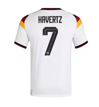Duitsland Kai Havertz #7 Thuis tenue WK 2026 voetbaltenue met naam