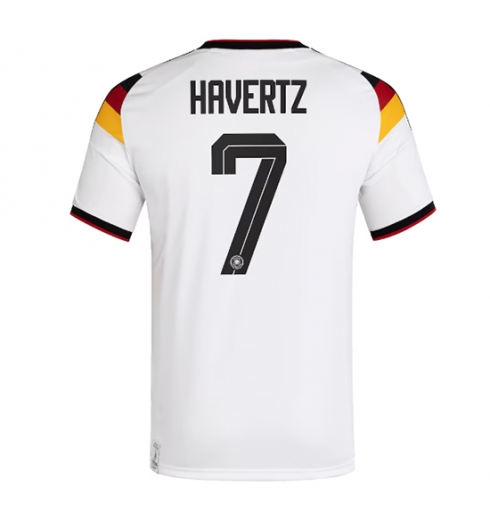 Duitsland Kai Havertz #7 Thuis tenue WK 2026 voetbaltenue met naam Duitsland Kai Havertz #7 Thuis tenue WK 2026 voetbaltenue met naam