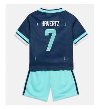 Duitsland Kai Havertz #7 Uit tenue Kinder WK 2026 Korte Mouw (+ Korte broeken)