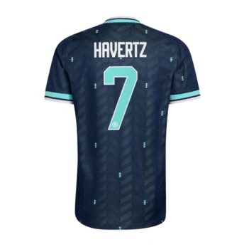 Duitsland Kai Havertz #7 Uit tenue WK 2026 voetbaltenue met naam