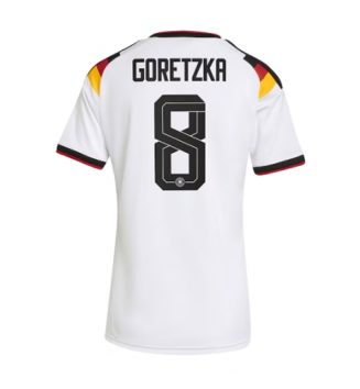 Duitsland Leon Goretzka #8 Thuis tenue Dames WK 2026 Korte Mouw Kopen