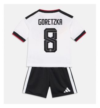 Duitsland Leon Goretzka #8 Thuis tenue Kinder WK 2026 Korte Mouw (+ Korte broeken)