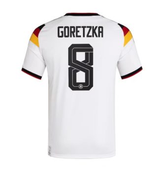 Duitsland Leon Goretzka #8 Thuis tenue WK 2026 voetbaltenue met naam