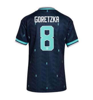 Duitsland Leon Goretzka #8 Uit tenue Dames WK 2026 Korte Mouw Kopen