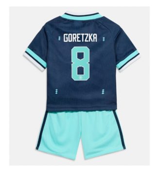 Duitsland Leon Goretzka #8 Uit tenue Kinder WK 2026 Korte Mouw (+ Korte broeken)