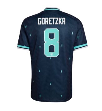 Duitsland Leon Goretzka #8 Uit tenue WK 2026 voetbaltenue met naam