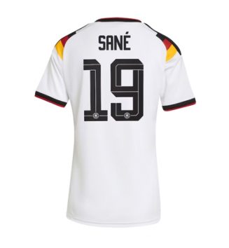 Duitsland Leroy Sane #19 Thuis tenue Dames WK 2026 Korte Mouw Kopen