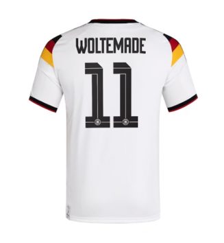 Duitsland Nick Woltemade #11 Thuis tenue WK 2026 voetbaltenue met naam