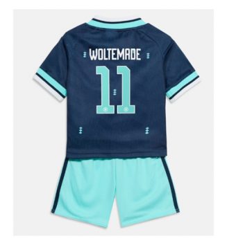 Duitsland Nick Woltemade #11 Uit tenue Kinder WK 2026 Korte Mouw (+ Korte broeken)