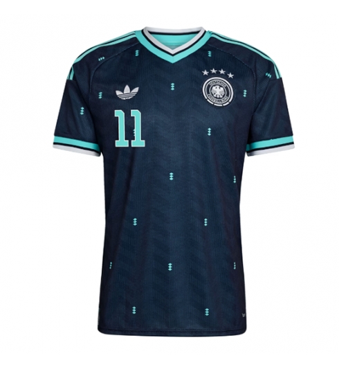 Duitsland Nick Woltemade #11 Uit tenue WK 2026 voetbaltenue met naam 2 Duitsland Nick Woltemade #11 Uit tenue WK 2026 voetbaltenue met naam 2