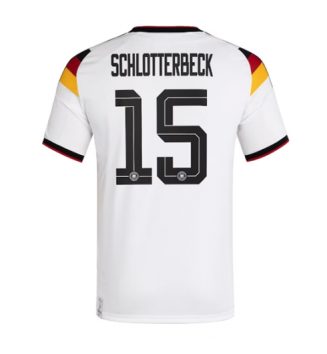 Duitsland Nico Schlotterbeck #15 Thuis tenue WK 2026 voetbaltenue met naam